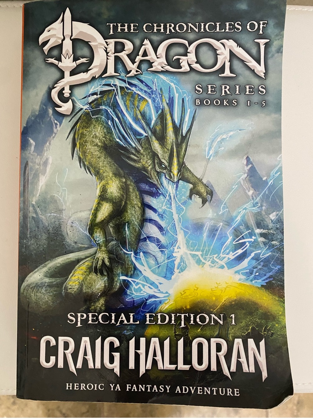 The Chronicles of Dragon Special Edition 1 Craig Halloran Omnibus Books 1-5 YA